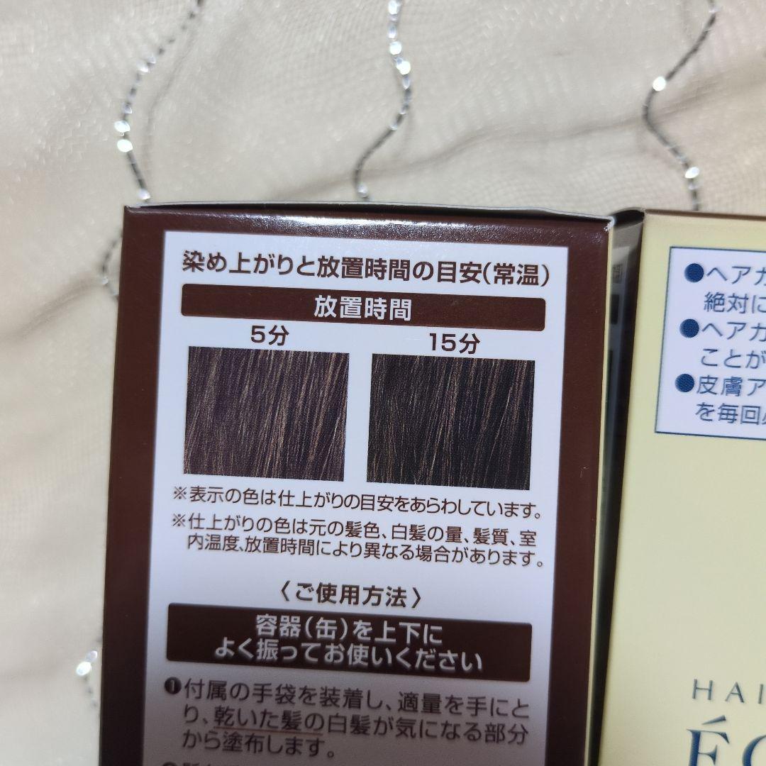 ヘアボーテ　エクラ　ボタニカル　　エアカラーフォームEX ダークブラウン