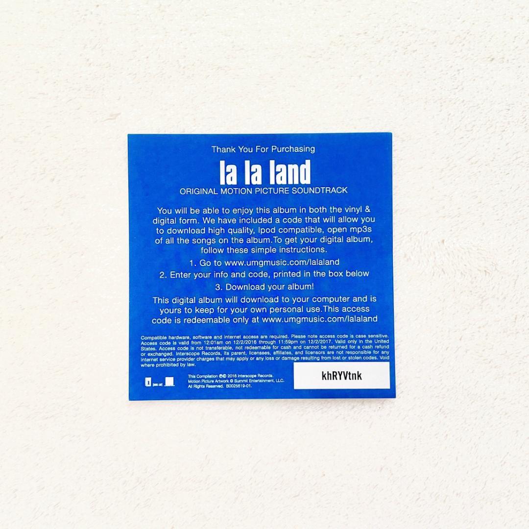 「 La La Land 」（ Blue Vinyl ）限定盤 LP 送料無料