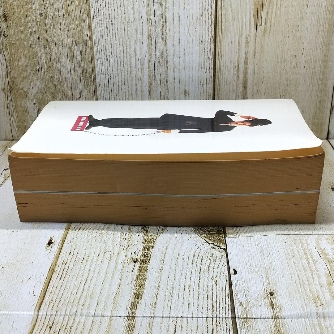 洋書 CHAPLIN HIS LIFE AND ART