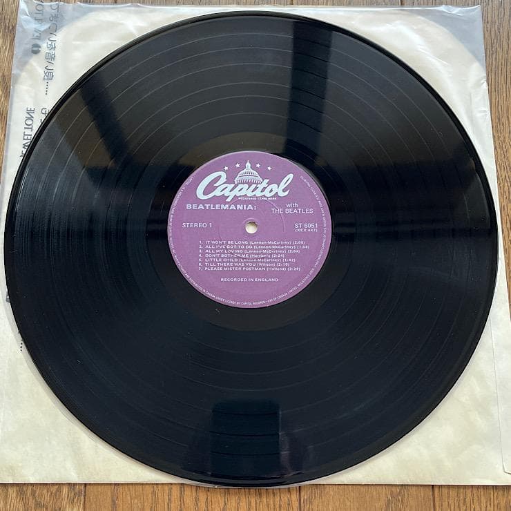 ★美品 カナダ盤 ビートルズ BEATLEMANIA !
