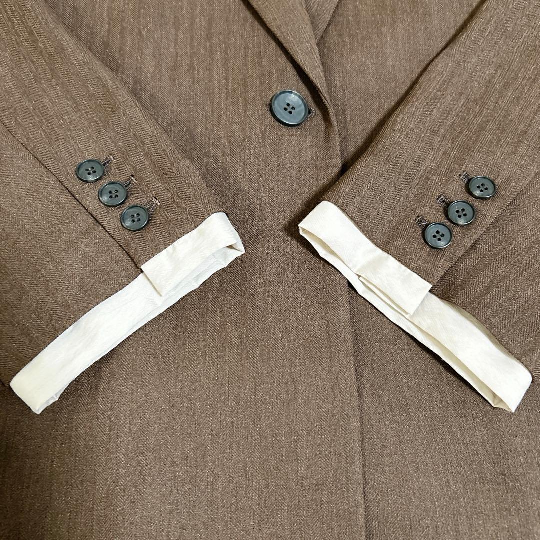 crewre レイヤードシアージャケット　copper brown 2