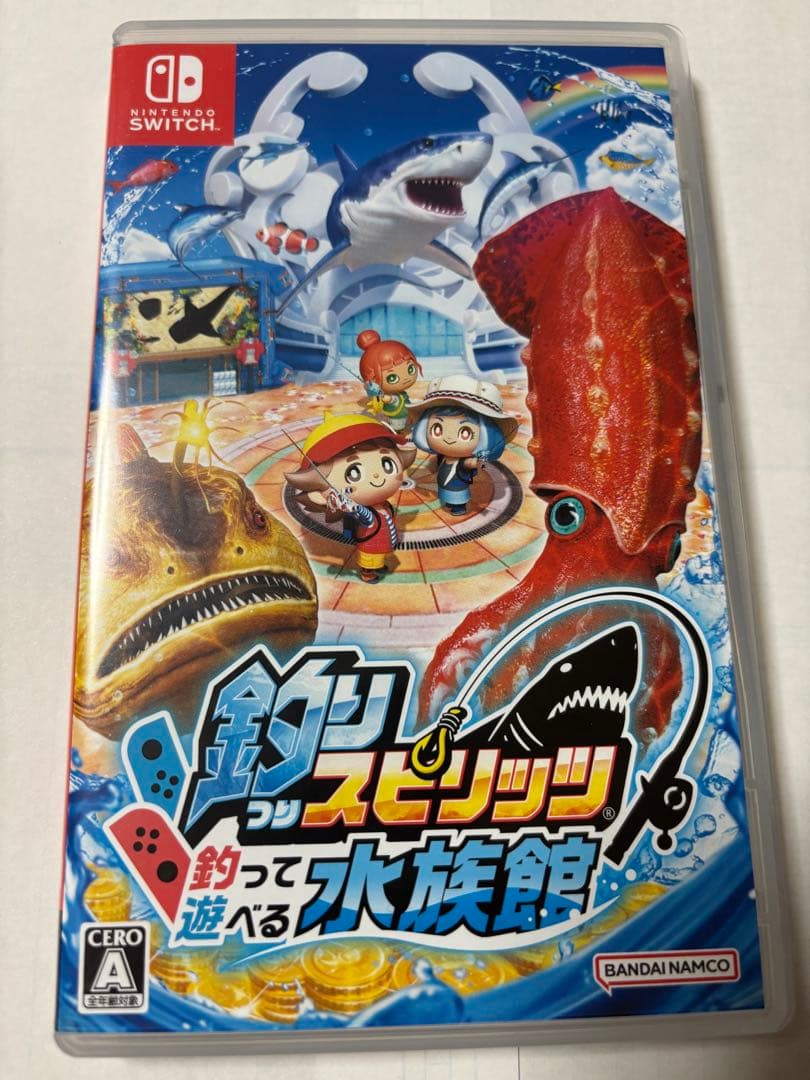 釣りスピリッツ 釣って遊べる水族館 さおコンセット Switch
