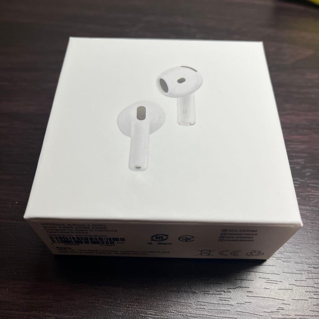 【美品】AirPods4本体 ホワイト ANCあり