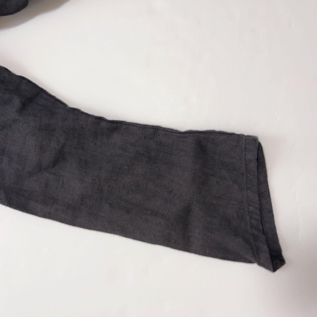 ワンピース FLAXXXs vintage linen dress black