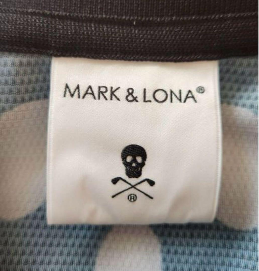 美品2024SS MARK&LONA マークアンドロナ 半袖 ポロシャツ