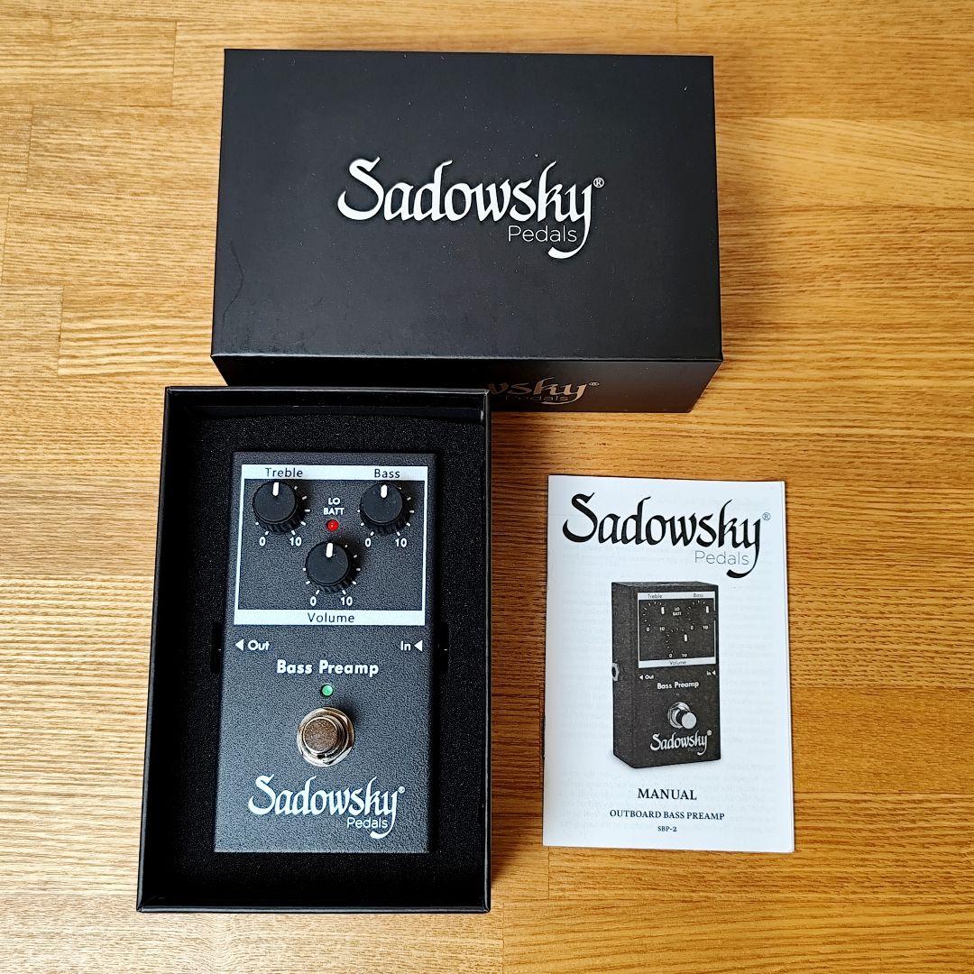 Sadowsky SBP-2 Bass Preamp ベースプリアンプ