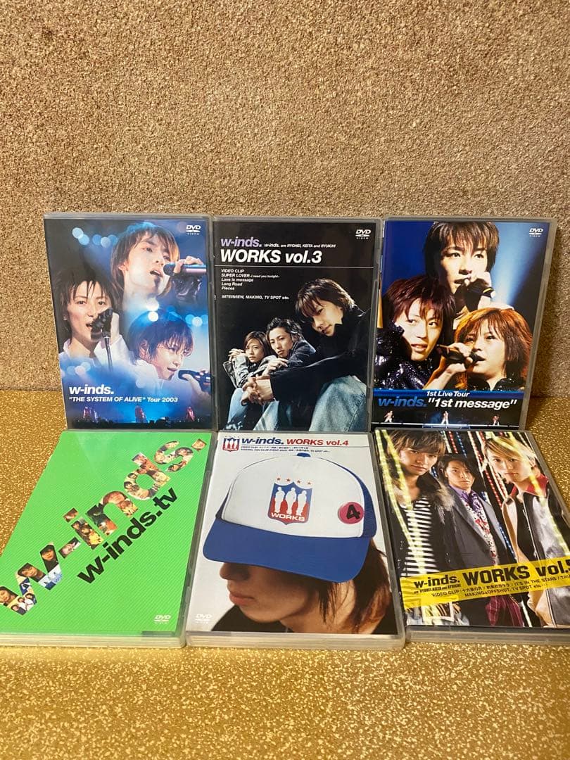 ww-inds. 昔のライブDVDセット 思い出まとめ売り