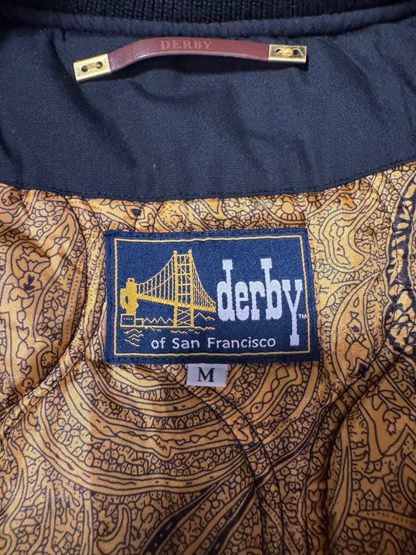 Derby of San Francisco M 入手困難　黒×金