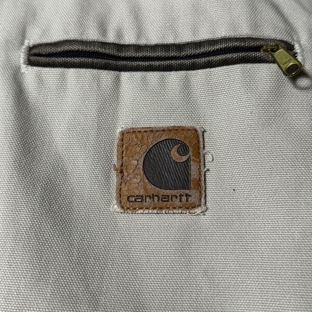 Carhartt デトロイトジャケット L J76STN ストーン 白系