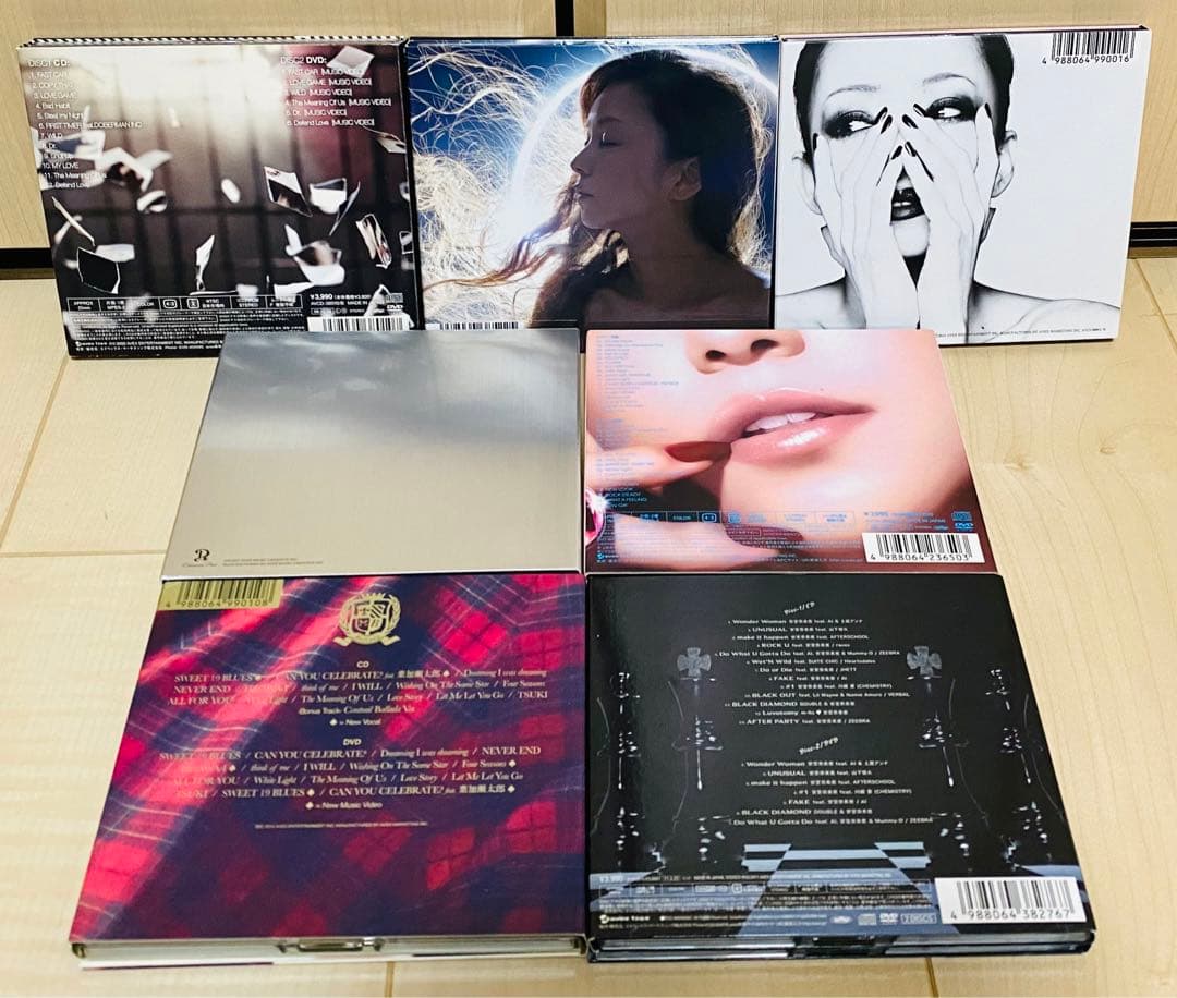 安室奈美恵 CD アルバム 2枚組 初回盤 デジパック仕様 CD+DVD