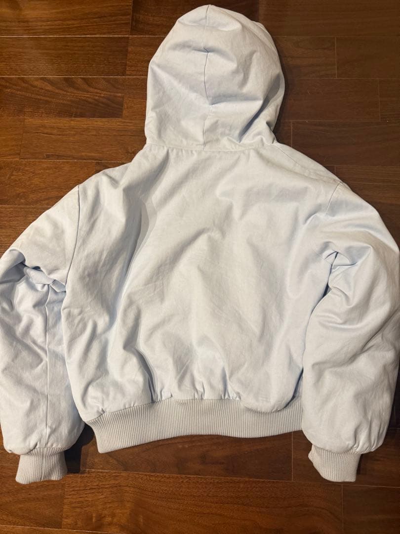 BlessU AVTIVE ZIP UP ジャケット　ライトブルー　最終値段