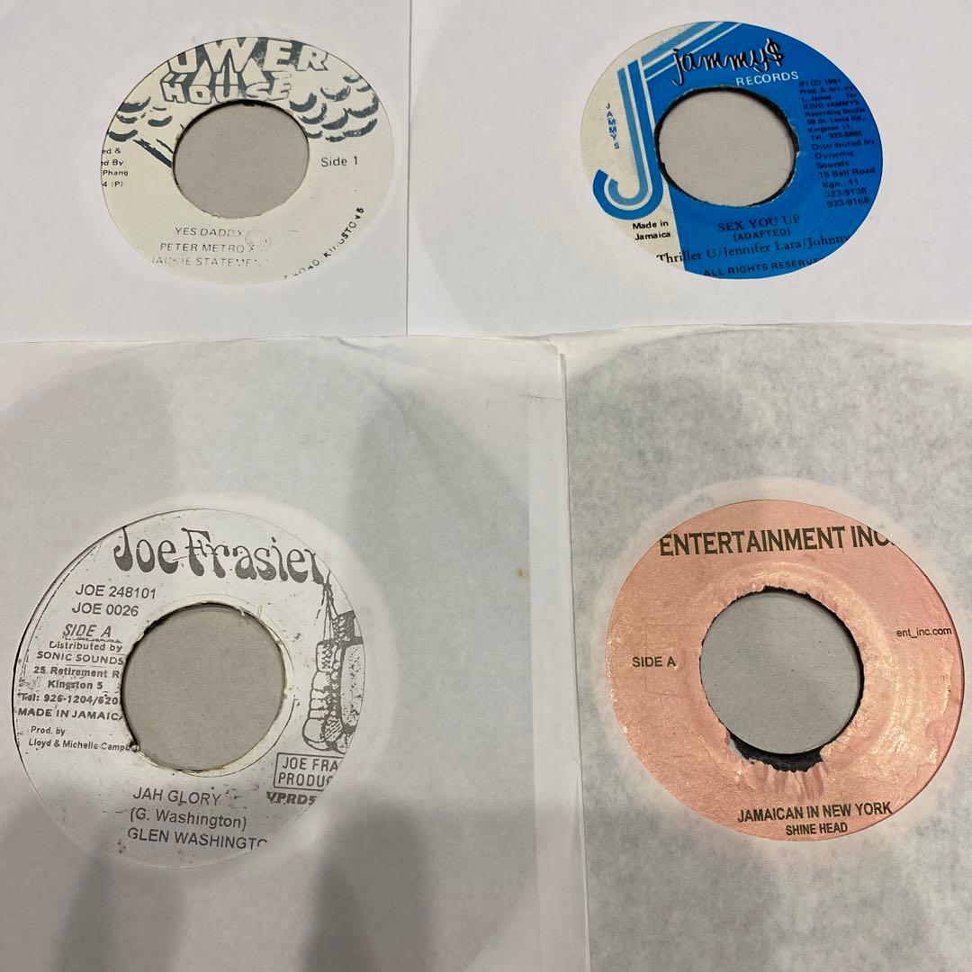♫80s90sダンスホール、ミディアムレゲエレコード色々16枚断捨離セット♫