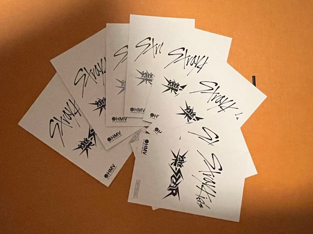 Straykidsスキズ 樂-Star HMV特典トレカ ホログラム8枚セット