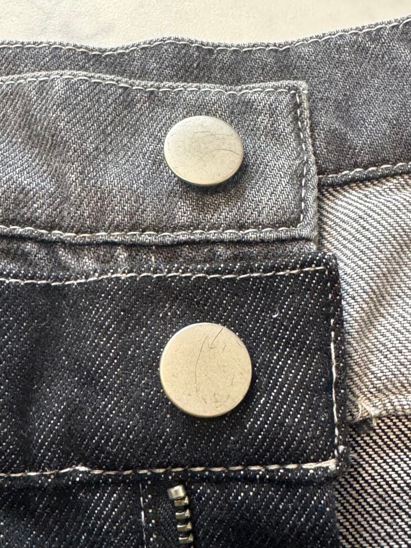 新品⭐︎willfully double belt side tuck denim