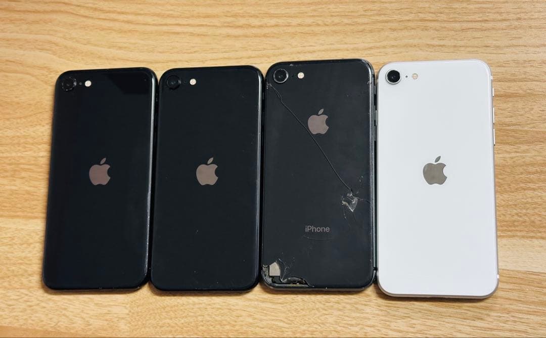 iPhone SE2と8 セット4台