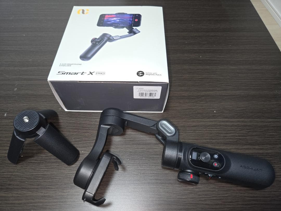 Smart X Pro 折りたたみ式電動スマホジンバル
