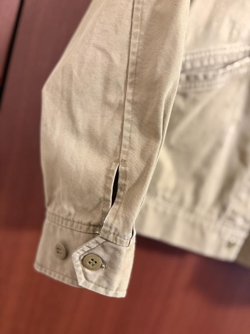 s*a様 90s Old STUSSY USA製 ワークジャケット ダック生地