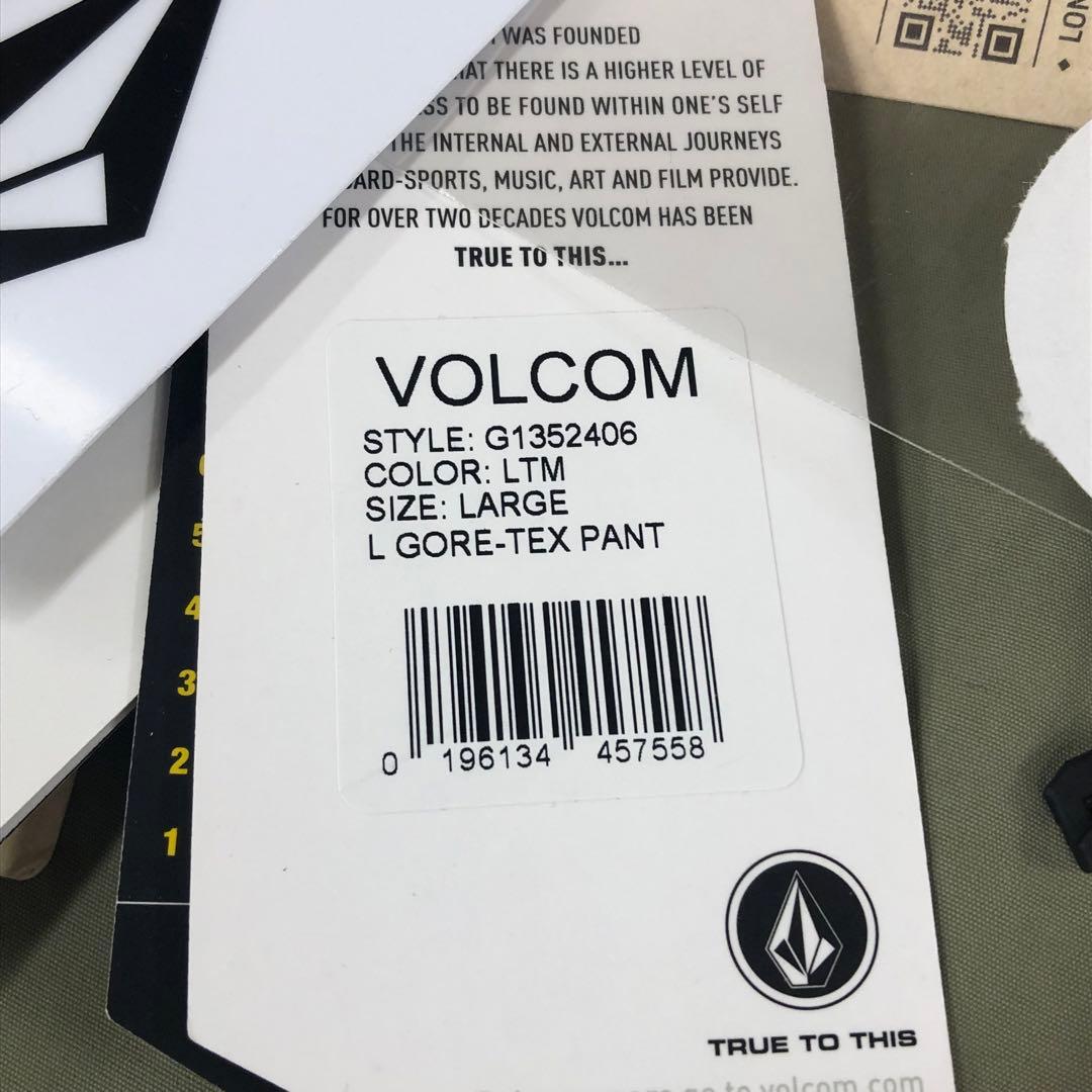 【新品未使用タグ付】G1352406　VOLCOM GORE-TEXPANT