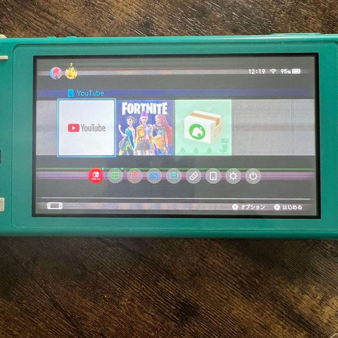 Nintendo Switch Lite ジャンク品ターコイズ 本体