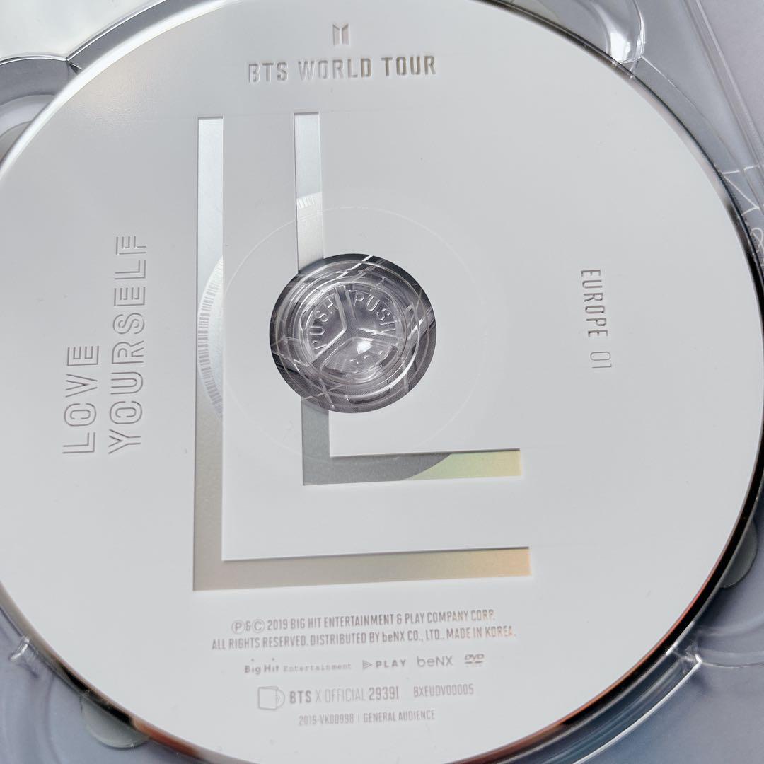 BTS Loveyourself EUROPE DVD ジョングク★匿名配送