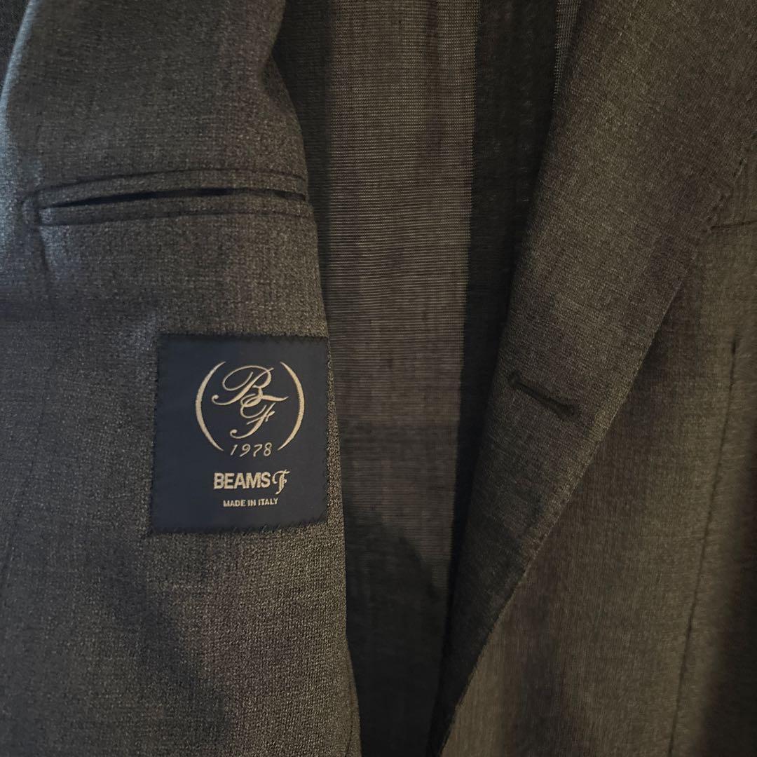 BEAMS F/ メランジウール ジャケット GREY/37/サイズ 44