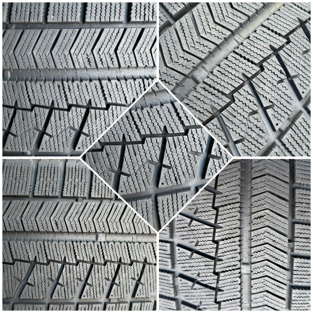 送料込★215/50R17 91QブリヂストンBLIZZAK VRX バリ溝4本