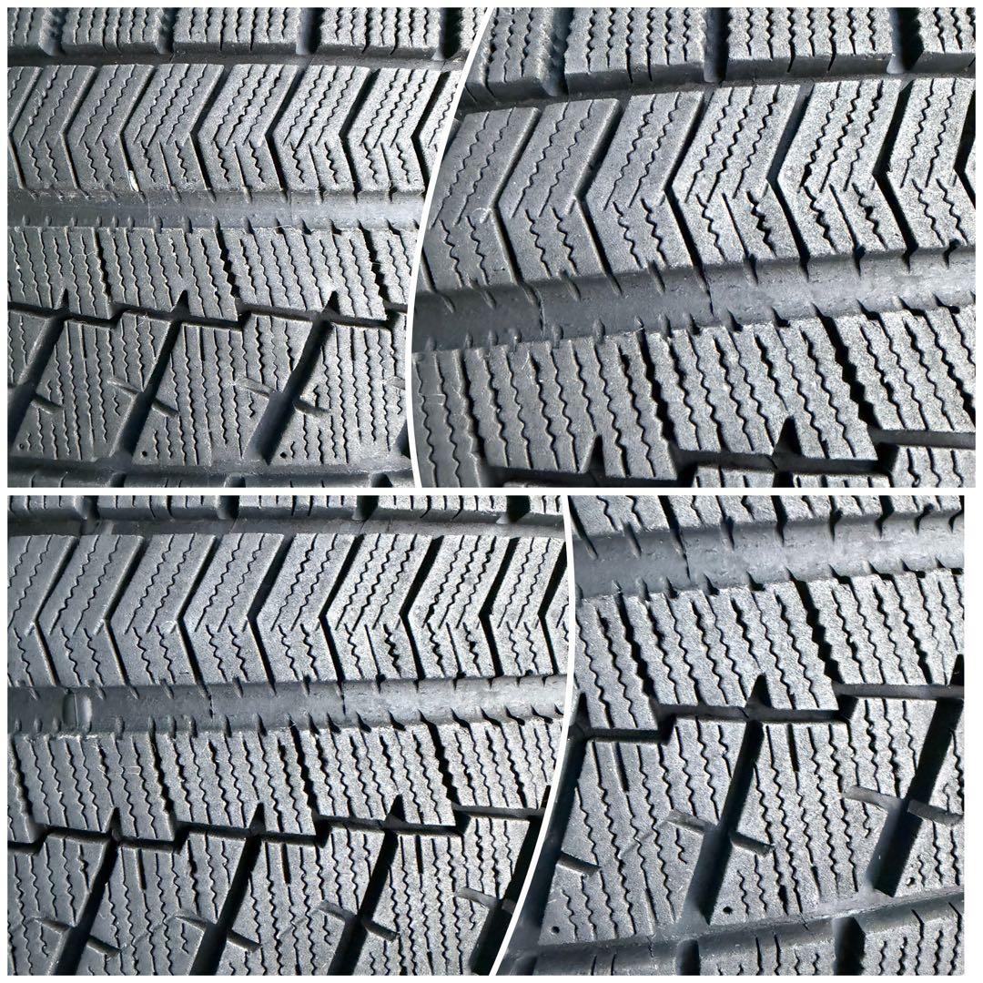 送料込★215/50R17 91QブリヂストンBLIZZAK VRX バリ溝4本