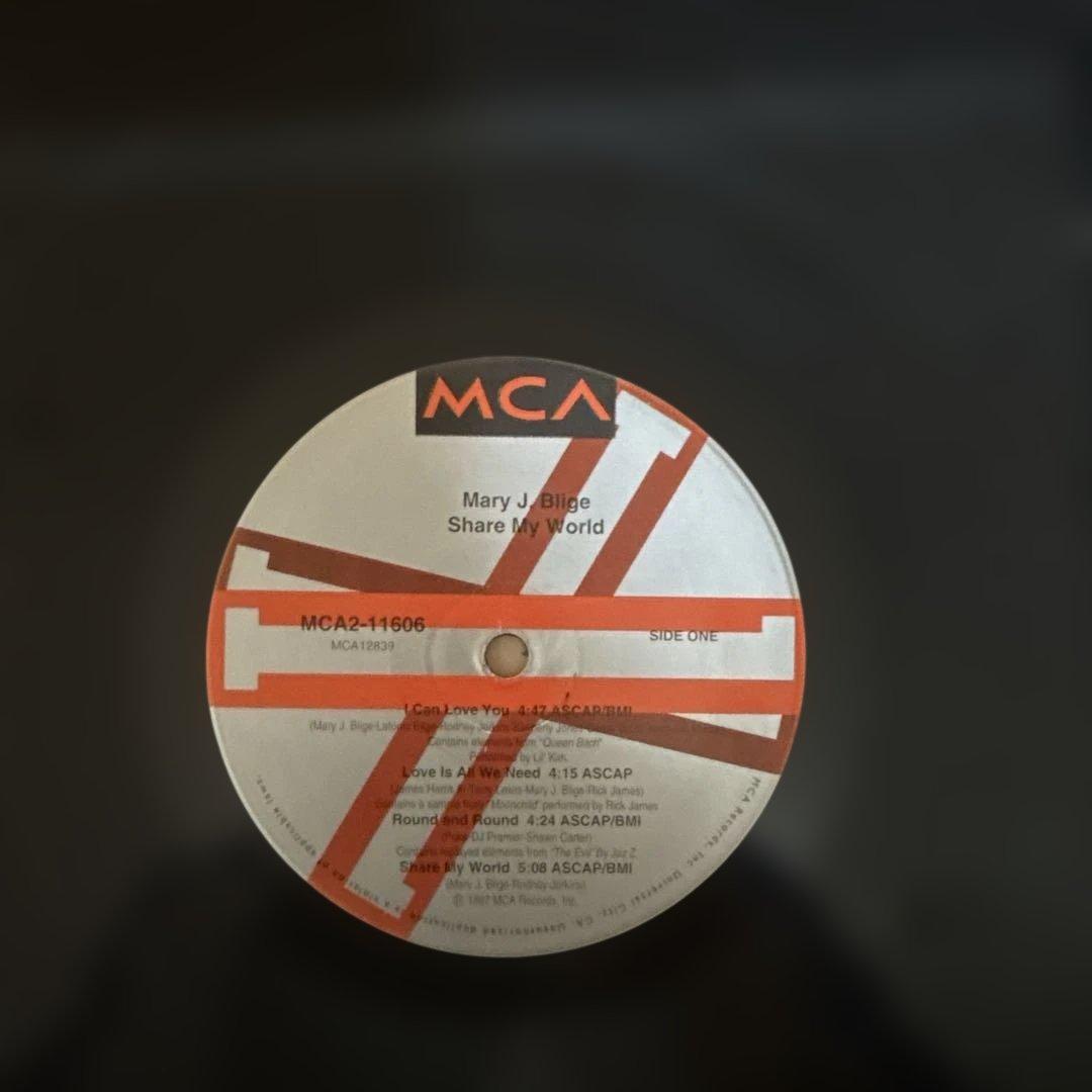 Mary J. Blige Share My World レコード