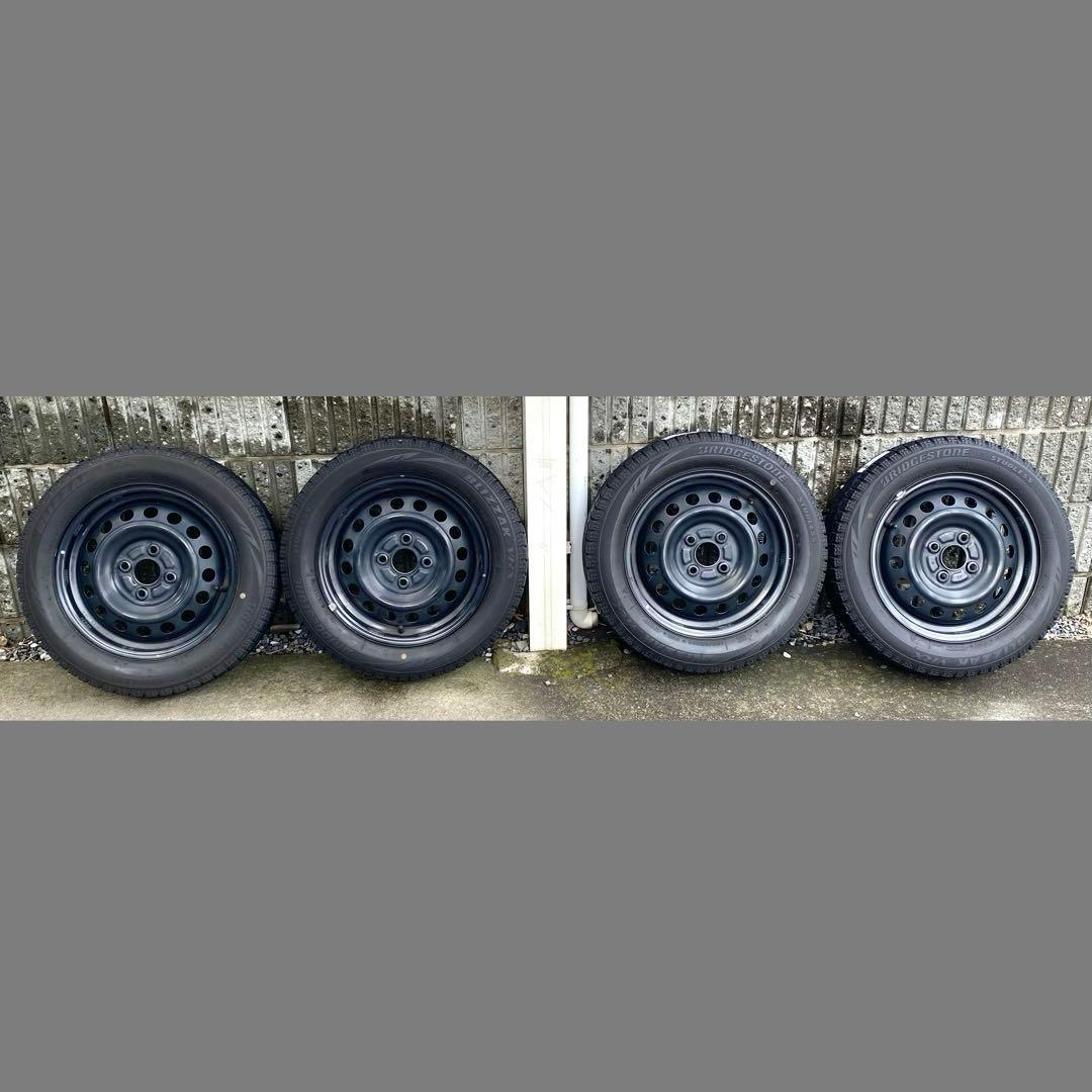 ブリヂストン ブリザックVRX 155/65R14 タイヤ ホイールセット❷