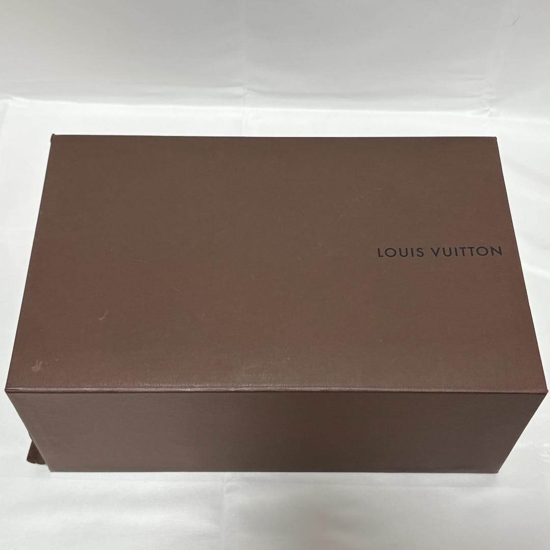 LOUIS VUITTON モノグラム スウェード レザー ショートブーツ 黒