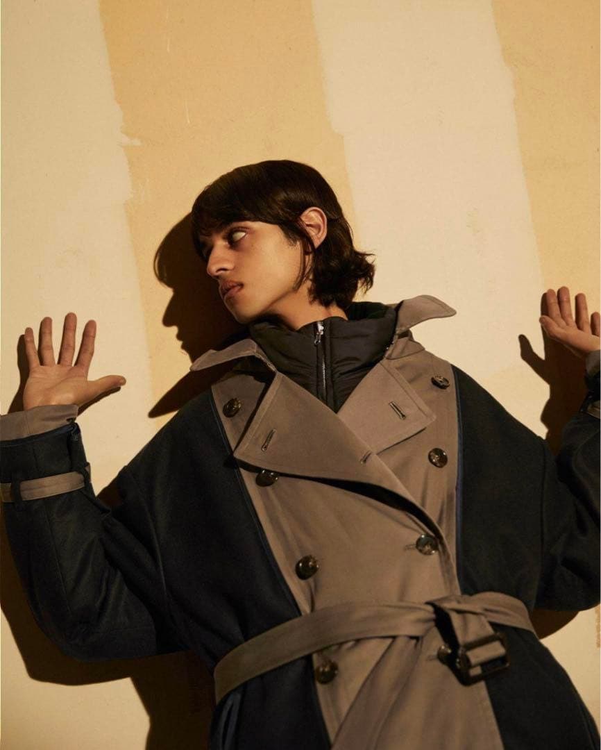 ジャケット・アウター YOKE 20aw REVERSIBLE TRENCH COAT