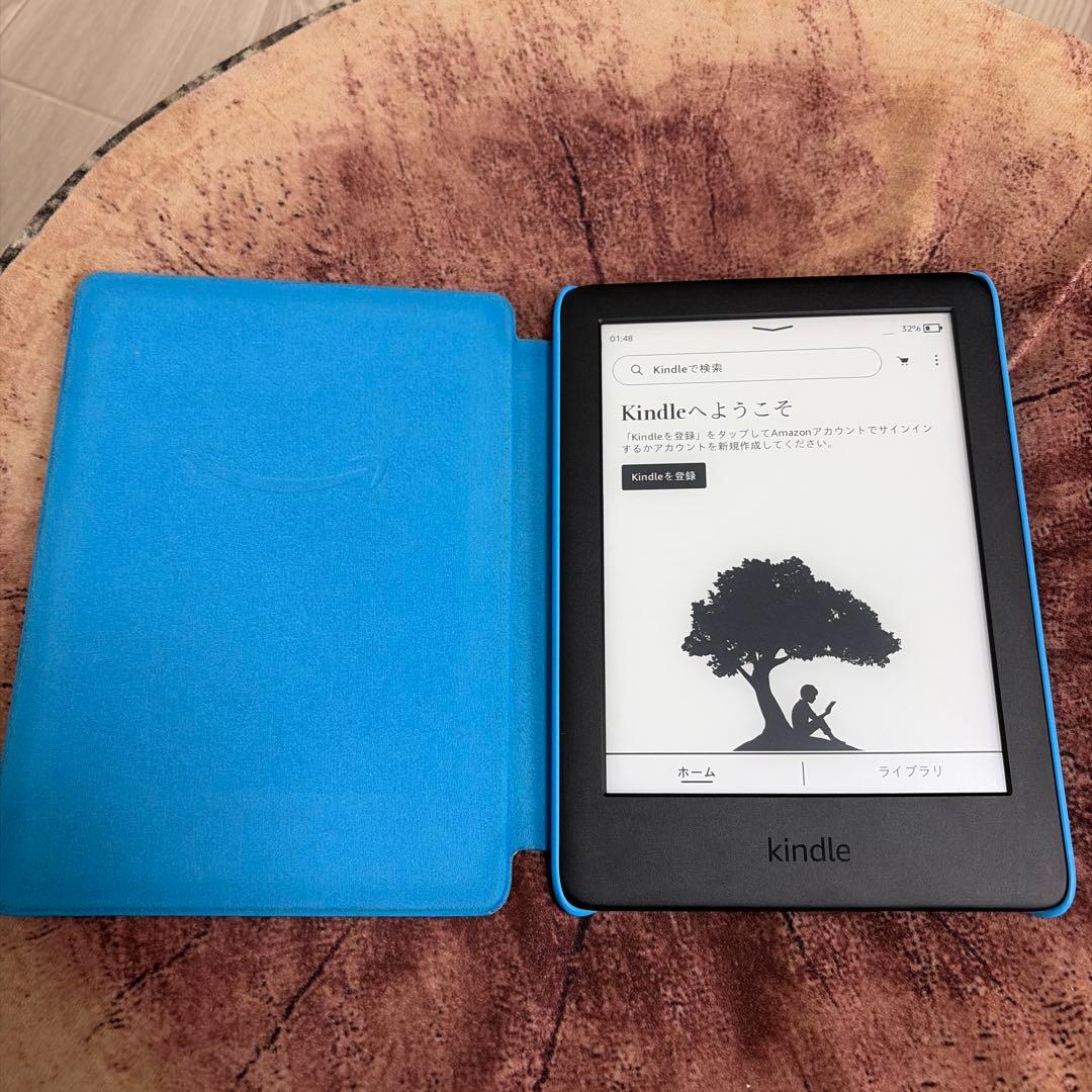 kindle 第10世代 8GB 広告なし 純正カバー付き 電子書籍リーダー