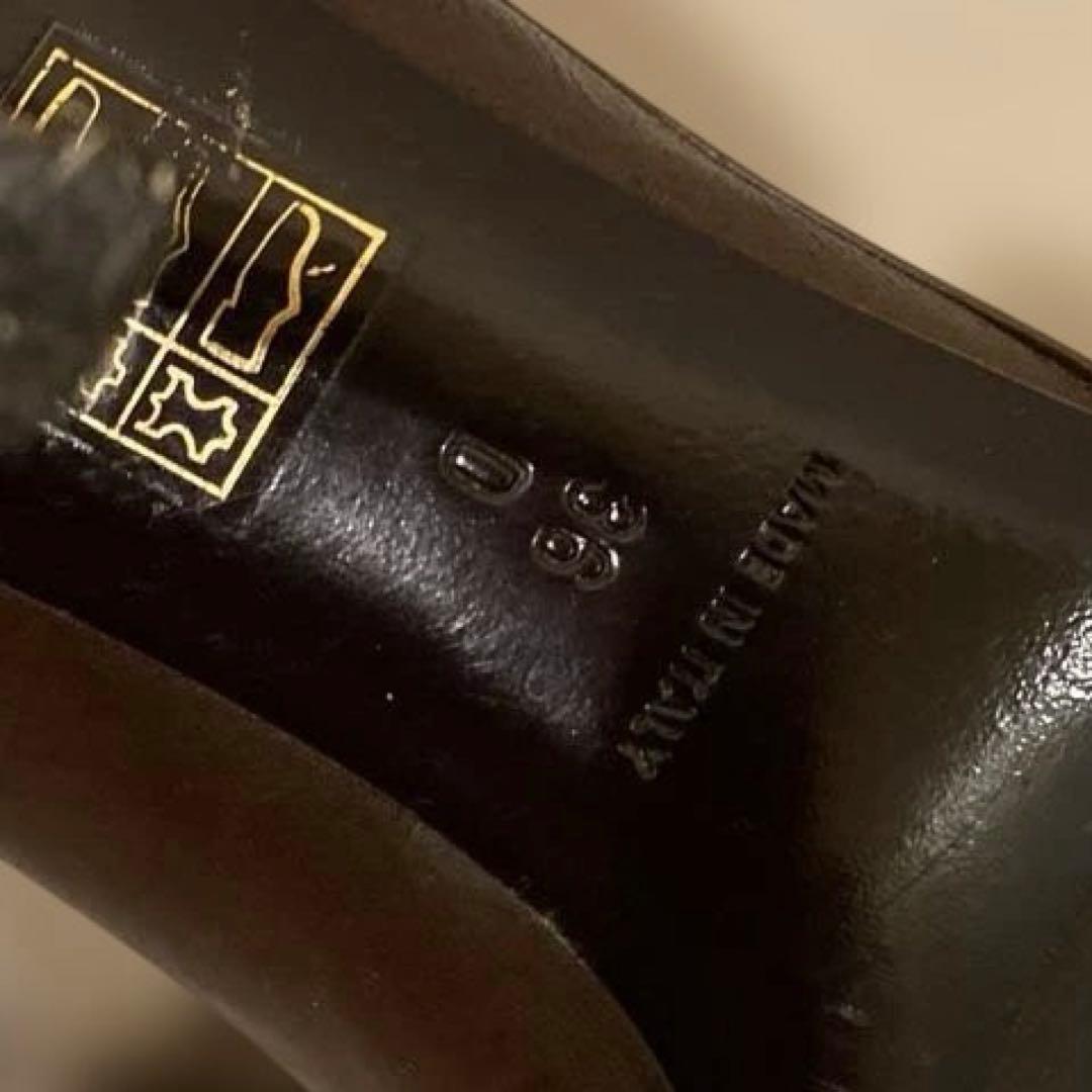 レア❤︎ Dior ❤︎ディオール❤︎ DIORロゴデザイン レザーロングブーツ