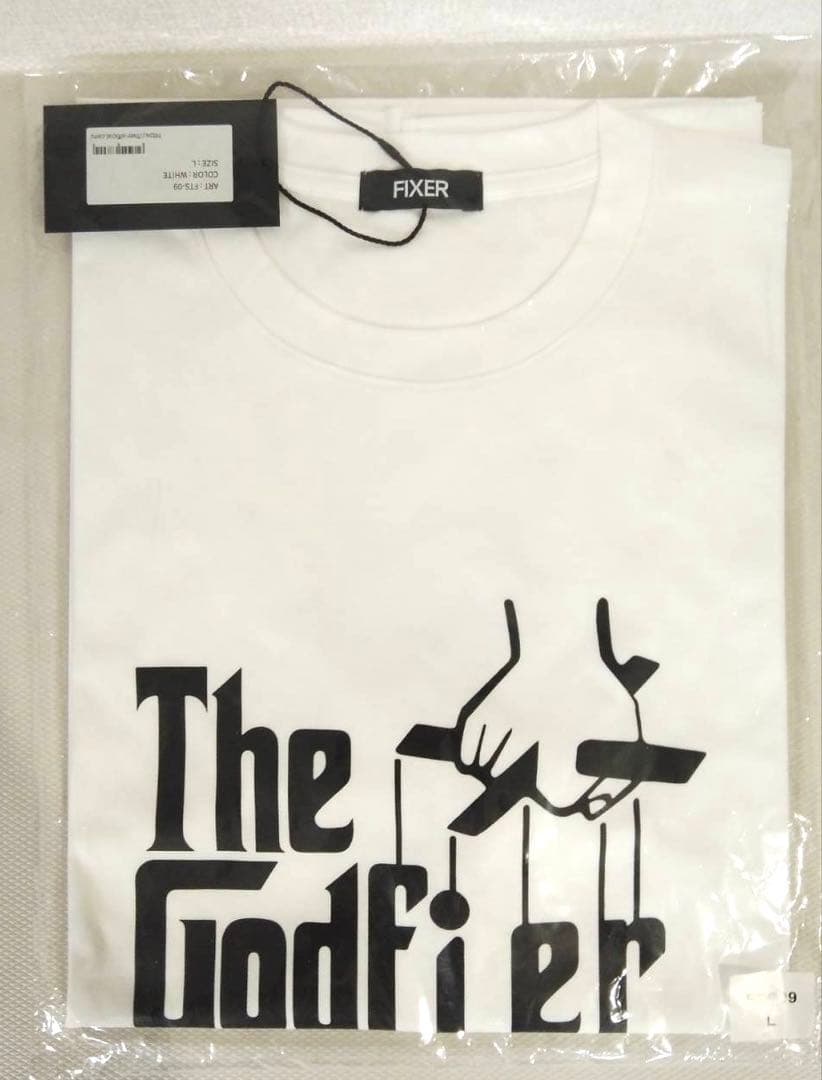 The God FIXER プリント Tシャツ WHITE ホワイト L 千場