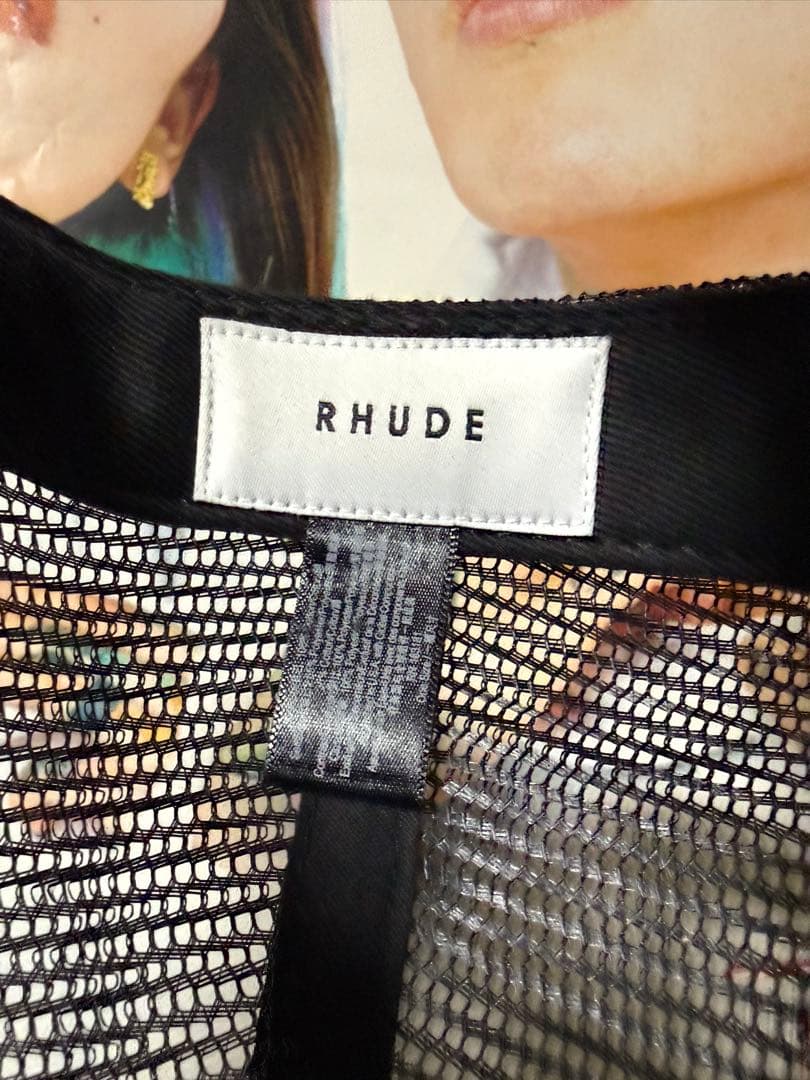 RHUDE ルード　EAGLEメッシュキャップ　FUTURE着用