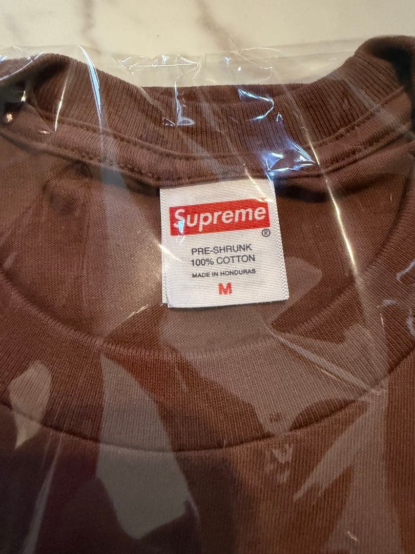 Supreme スパイダーマン Tシャツ M ブラウン