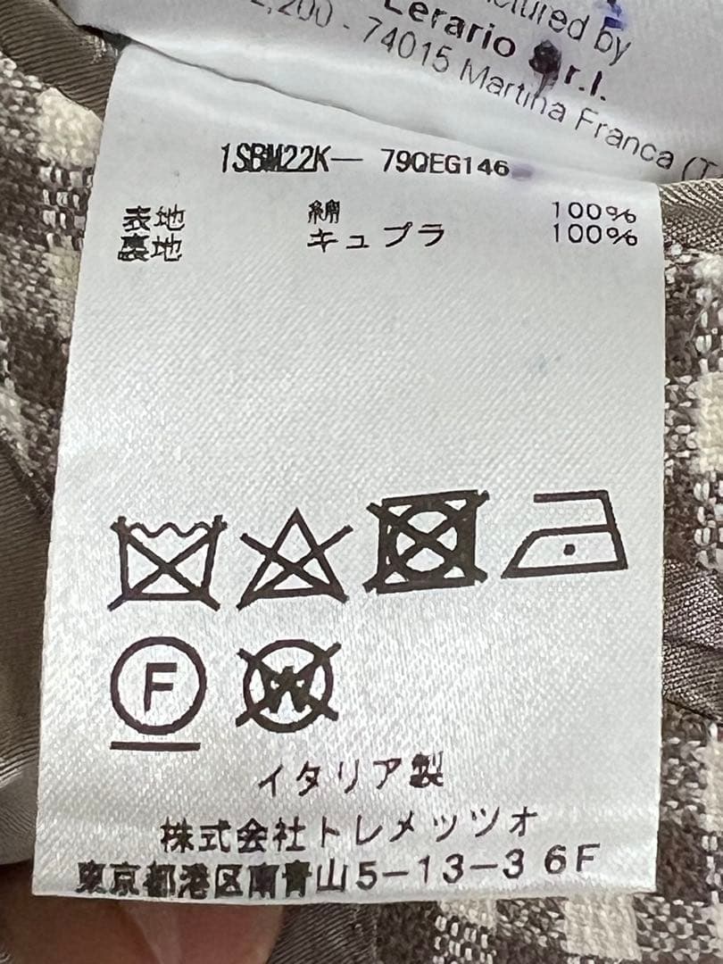 タリアトーレTAGLIATORE　春夏ジャケット44