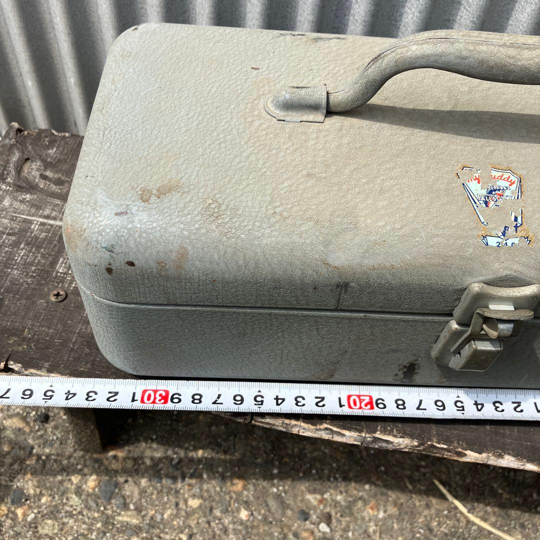 My Buddy メタル タックルボックス 釣り道具箱 工具箱 ツールボックス