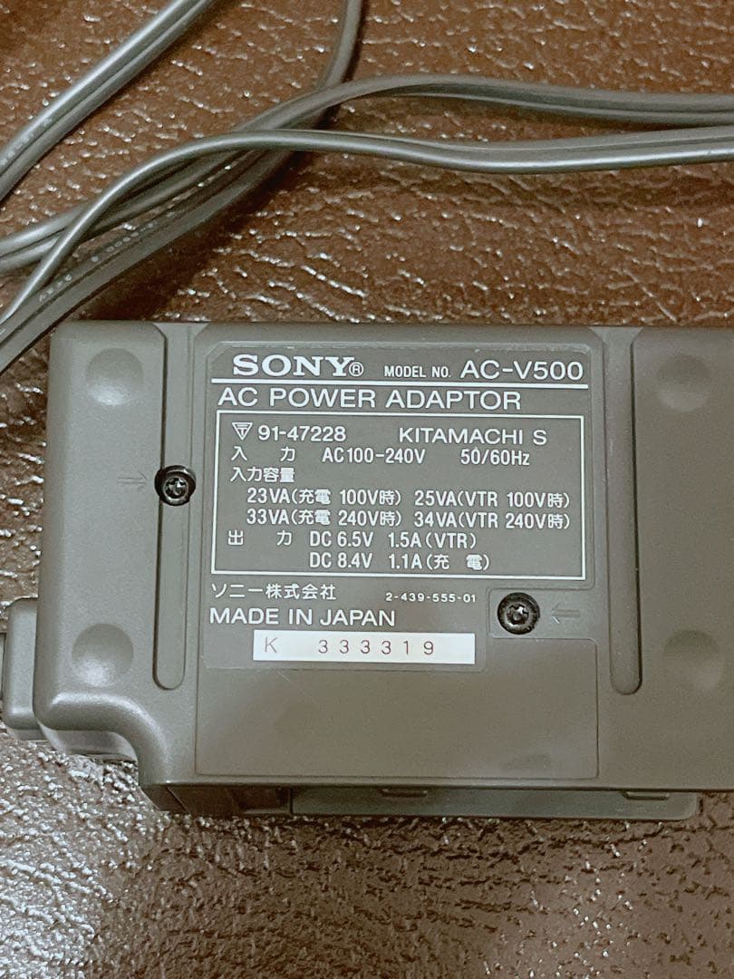 SONY Hi8 ハイエイト 8mmビデオカメラ CCD-TR11 セット