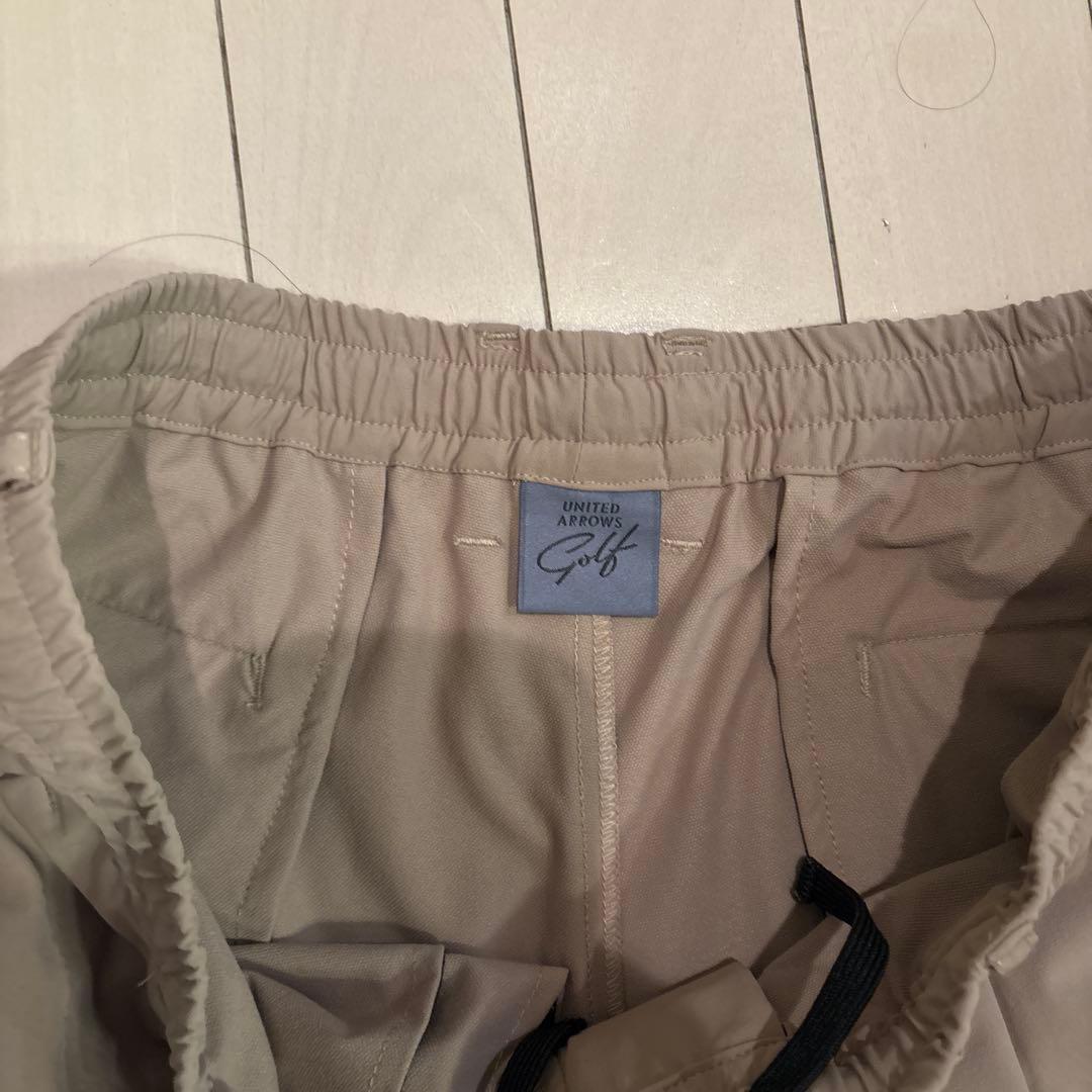 UNITED ARROWS GOLF オールギャザースリムパンツ