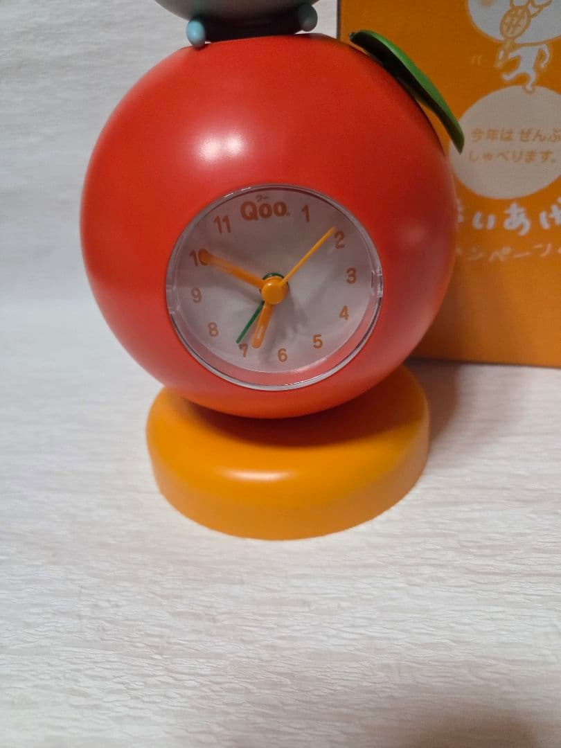 Qoo 　お宝クーグッズ　おどる目覚まし時計　 レア　希少品　非売品