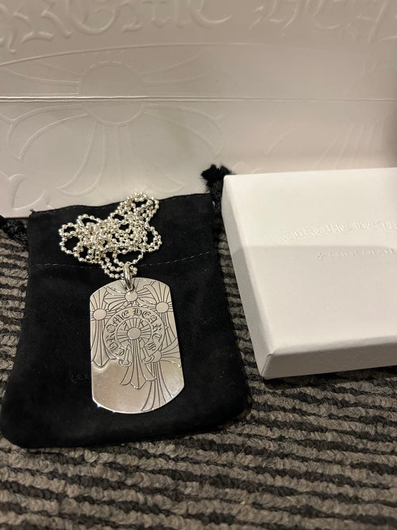 CHROME HEARTS GOD BLESS ゴッドブレス ドッグタグ