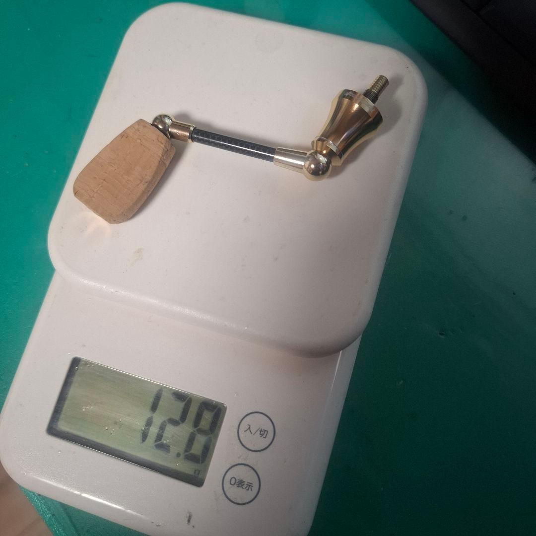 超軽量　アベイル　ZPI　カスタムハンドル　　シマノ用　ゴールド　超美品