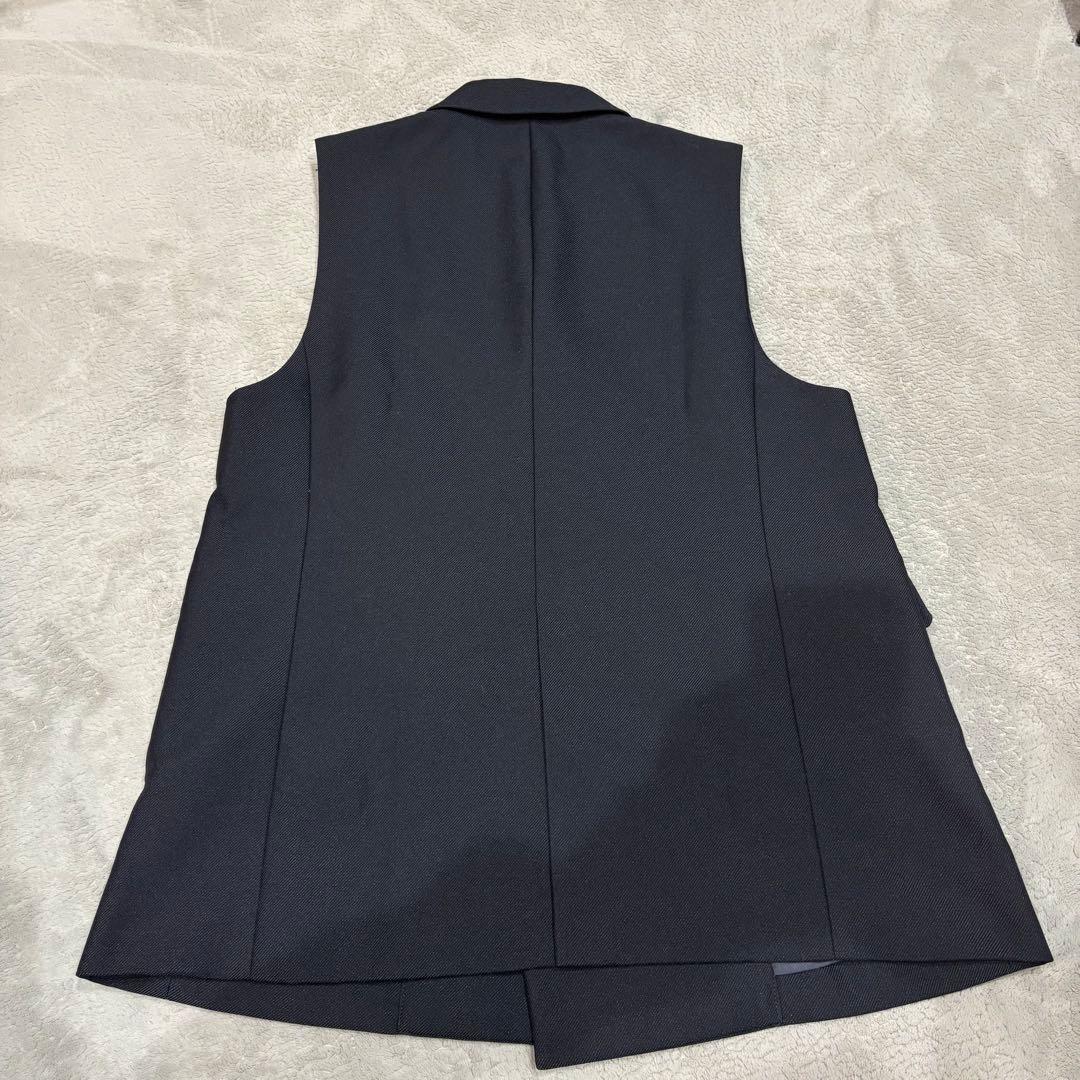 美品✨人気✨ジャーナルスタンダードレリューム　T/Wギャバネイビージレ　ベスト
