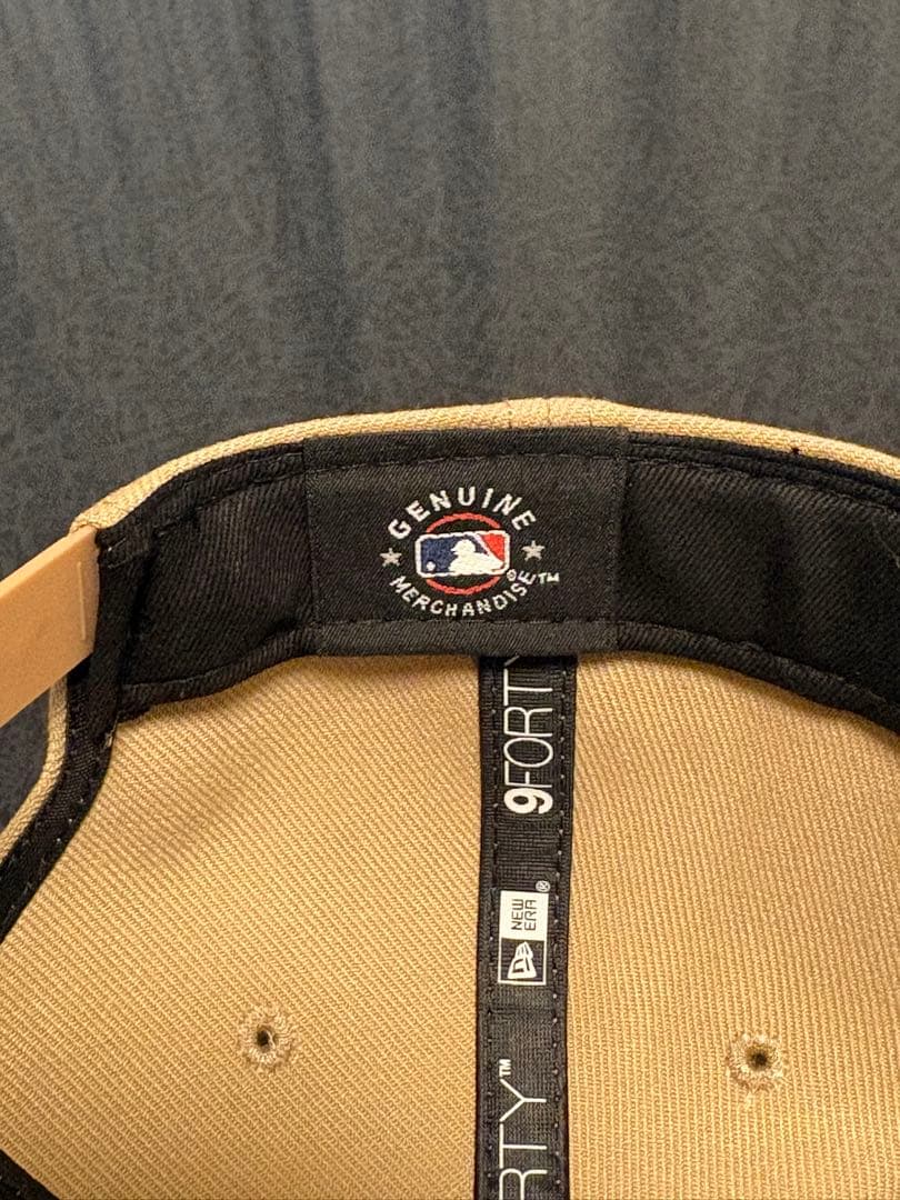New Era 9FORTY A-Frame ドジャース　ベージュ
