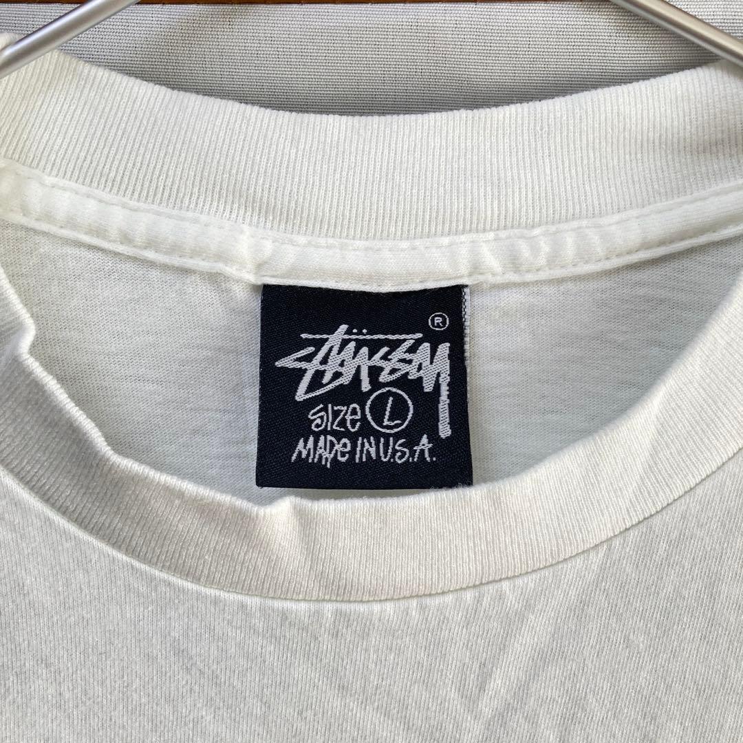 Stussy TOYODA トヨダ君 Tシャツ ホワイト
