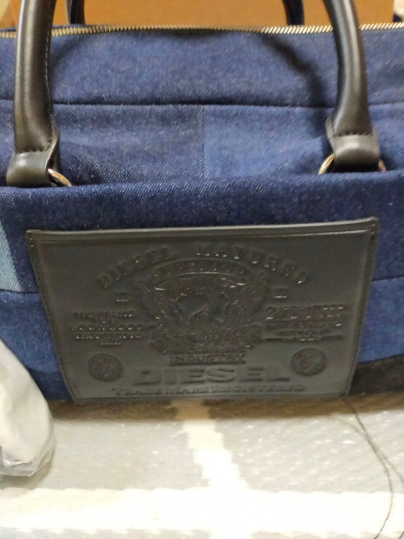 DIESEL☆デニムボストンバッグ☆ユニセックス
