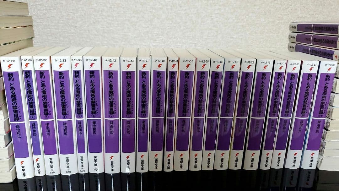 とある魔術の禁書目録　1～22巻 全巻セット ＋ 新約1～22巻 SS