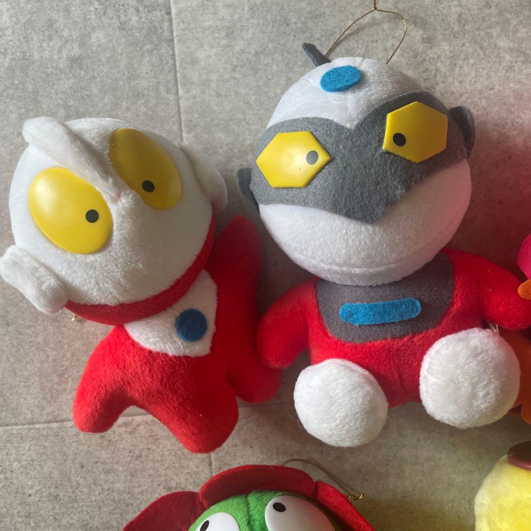 レトロウルトラマン怪獣ぬいぐるみセットウルトラマンキッズ円谷プロ当時物非売品レア