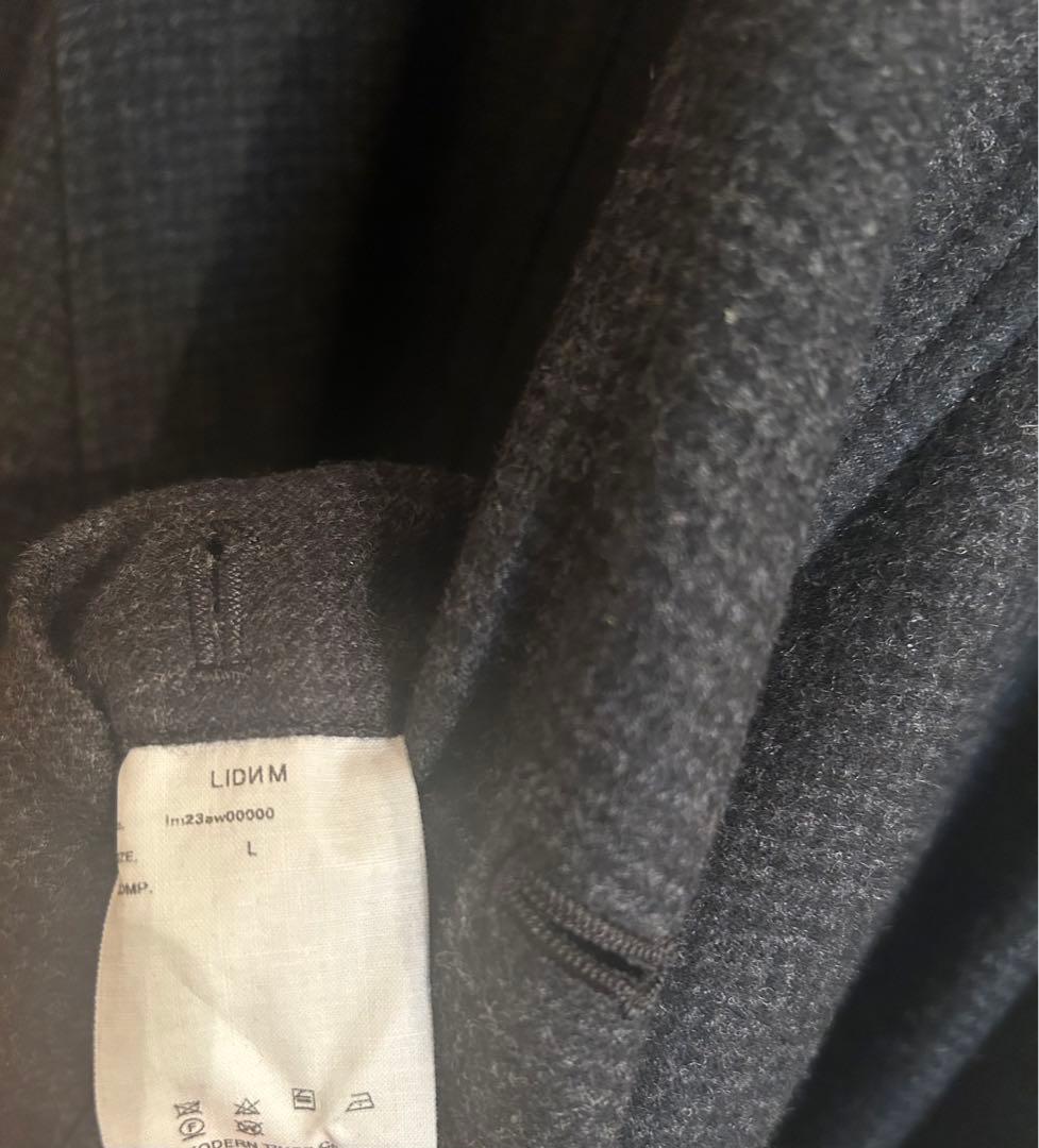 ジャケット・アウター LIDNM WOOL MILLED IVY JACKET